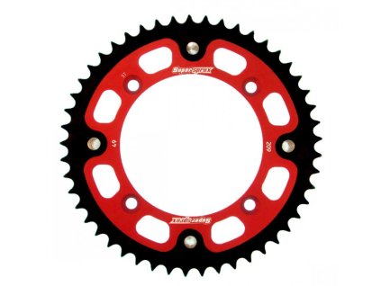 Rozeta SUPERSPROX STEALTH RST-209:49-RED červená 49 zubů, 420