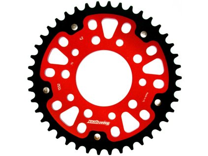 Rozeta SUPERSPROX STEALTH RST-1332:42-RED červená 42 zubů, 525