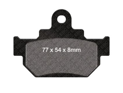 Brzdové destičky EBC FA106/2TT