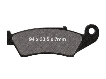 Brzdové destičky EBC FA185TT