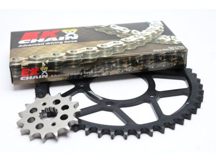 Řetězová sada EK ADVANCED EK + SUPERSPROX s řetězem řady SRX2 -doporučená