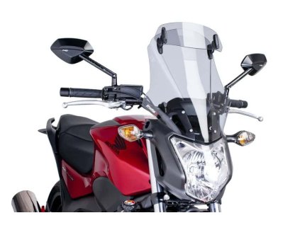 Plexi štít PUIG TOURING WITH VISOR 6001H kouřová