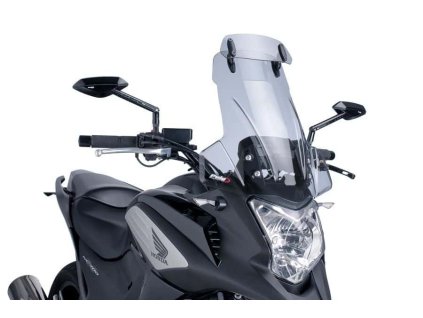 Plexi štít PUIG TOURING WITH VISOR 6002H kouřová