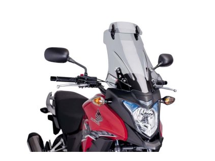 Plexi štít PUIG TOURING WITH VISOR 6992H kouřová