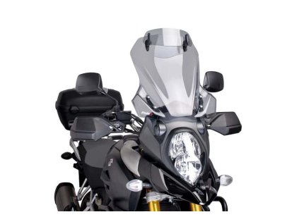 Plexi štít PUIG TOURING WITH VISOR 7230H kouřová