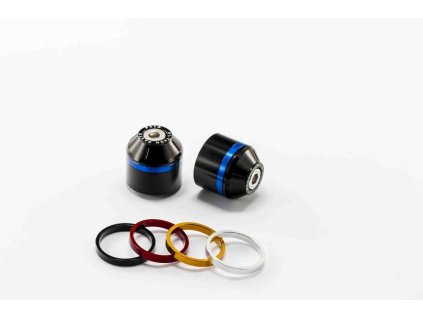 Závažíčka řidítek PUIG SHORT WITH RING 8018N včetně barevných kroužků