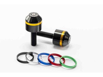 Závažíčka řidítek PUIG SHORT WITH RING 8024N včetně barevných kroužků
