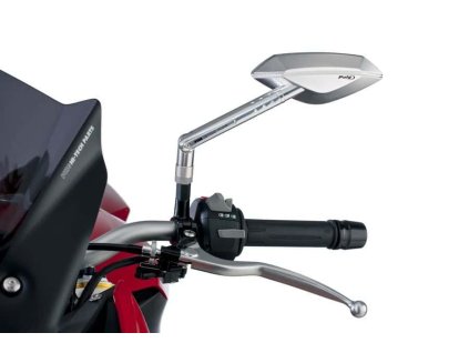 Zpětné zrcátko PUIG HI-TECH II 6219D eloxovaný hliník levý