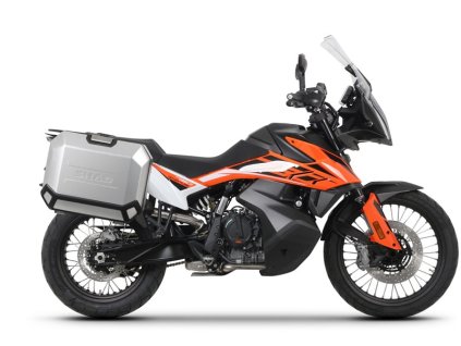 Kompletní sada bočních hliníkových kufrů SHAD TERRA 36L/47L, včetně montážní sady SHAD KTM 790 Adventure (R)