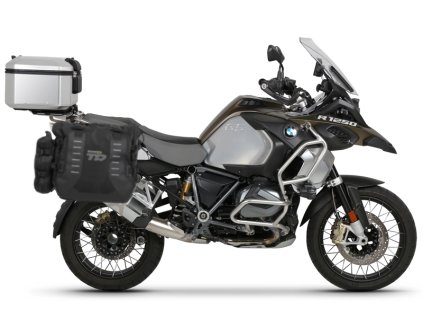 Kompletní sada bočních adventure brašen SHAD TERRA TR40 a hliníkového 48L topcase, včetně montážní sady SHAD BMW R 1200 GS Adventure/ R 1250 GS Adventure