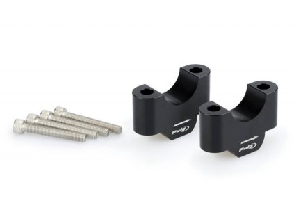 Zvýšení řidítek PUIG 20309N černý height 30mm, d 32mm