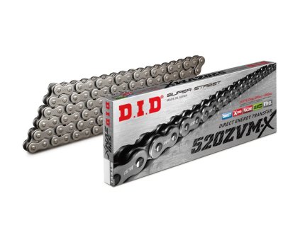 ZVM-X série X-Kroužkový řetěz D.I.D Chain 520ZVM-X 112 L