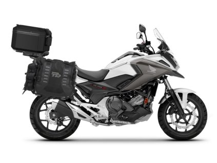 Kompletní sada bočních adventure brašen SHAD TERRA TR40 a hliníkového 55L vrchního kufru, včetně montážní sady SHAD HONDA NC750X