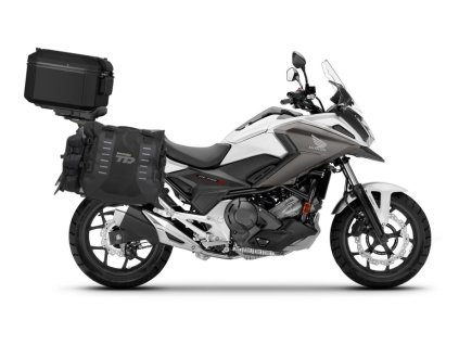 Kompletní sada bočních adventure brašen SHAD TERRA TR40 a hliníkového 55L vrchního kufru, včetně montážní sady SHAD HONDA NC 750X