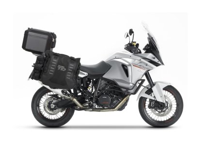 Kompletní sada bočních adventure brašen SHAD TERRA TR40 a hliníkového 55L vrchního kufru, včetně montážní sady SHAD KTM 1290 SUPERADVENTURE