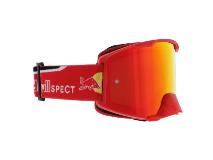 Red Bull Spect motokrosové brýle STRIVE S červené s červeným sklem