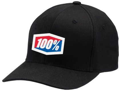 kšiltovka Classic Flexfit, 100% (černá)