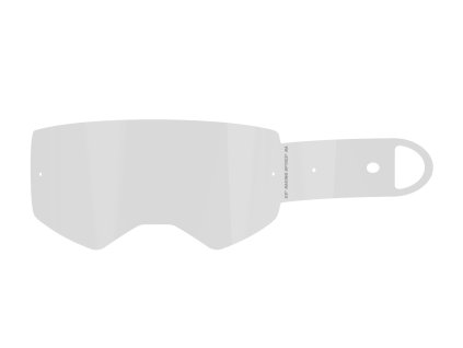 strhávací slídy plexi LAMINOVANÉ pro brýle SUPERTECH, ALPINESTARS (28 vrstev v balení, čiré)