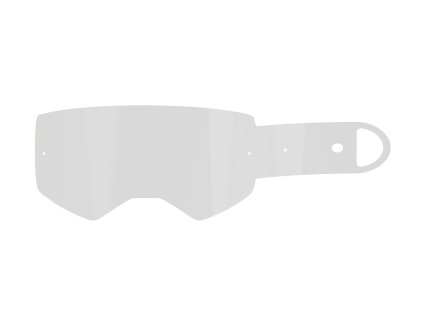 strhávací slídy plexi STANDARD pro brýle SUPERTECH, ALPINESTARS (20 vrstev v balení, čiré)