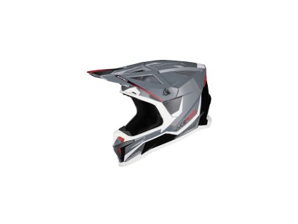 ACERBIS přilba T711 šedá/černá XL