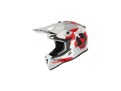 ACERBIS přilba Linear 2206 bílá/šedá XL