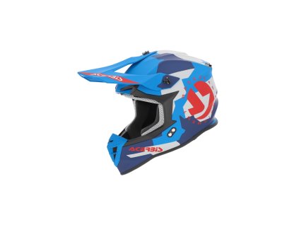 ACERBIS přilba Linear 2206 modrá/červená XL