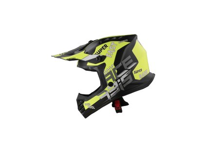 motokros přilba Acerbis PROFILE JUNIOR černá/fluo žlutá S