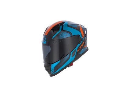 ACERBIS přilba X-WAY GRAPHIC modrá/oranž L