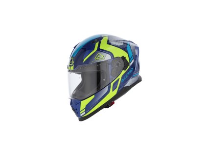 ACERBIS přilba X-WAY GRAPHIC modrá/žlutá L
