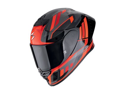 Moto přilba SCORPION EXO-R1 EVO II AIR VITAL černo/stříbrno/červená