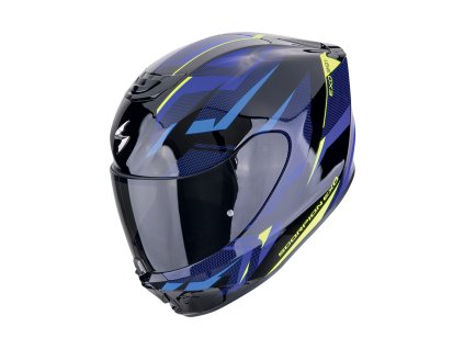 Moto přilba SCORPION EXO-391 AAXO černo/modrá