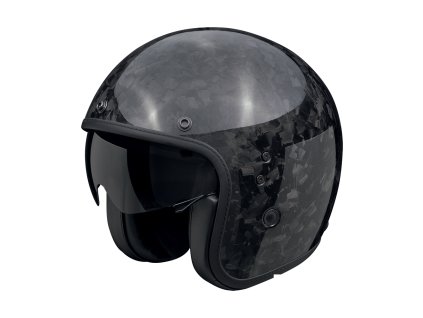 Moto přilba SCORPION BELFAST EVO ONYX CARBON černá