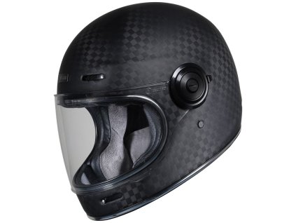 Moto přilba JUST1 J-HENDRIX CARBON solid černá matná