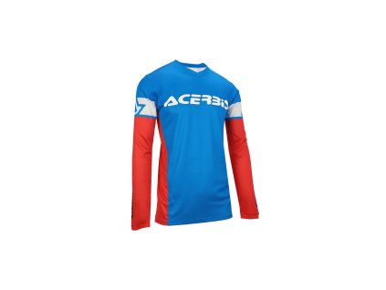 ACERBIS dres MX J-TRACK INC 2.0 modrá/červená L