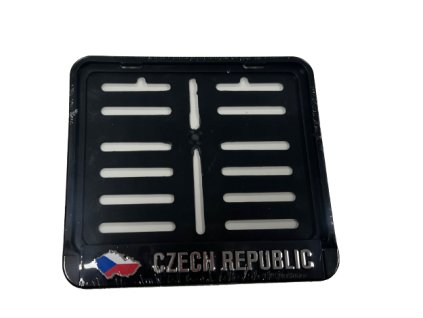 Rámeček SPZ Czech Republic s vlajkou