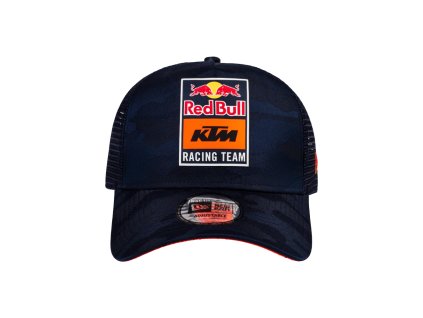Síťovaná kšiltovka se zahnutým kšiltem KTM Red Bull Racing GRID tmavě modrá