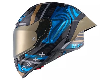 Integrální helma NEXX X.R3R SWIRL sky blue