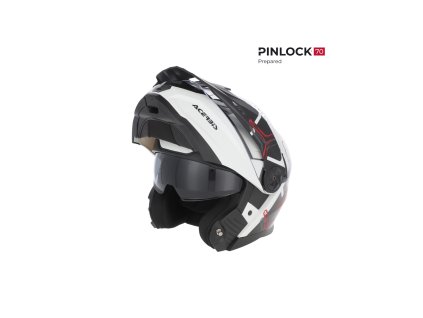 Acerbis Přilba RIDER GRAPHIC bílá/černá XL