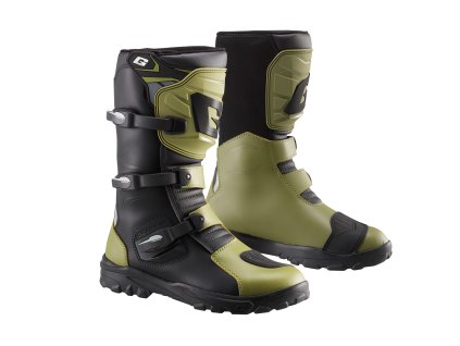 Boty na motorku GAERNE G-Adventure Aquatech - Black/Forest