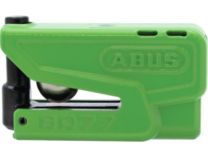 zámek na kotoučovou brzdu s alarmem Granit Detecto XPlus 2.0 (průměr třmenu 13 mm), ABUS (zelený)