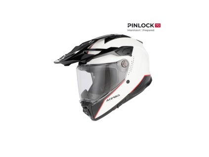 ACERBIS přilba ATTACK bílá/černá L