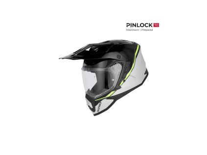 ACERBIS přilba ASSAULT GRAPHIC černá/fluo žlutá XXL