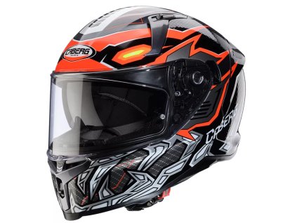 Integrální helma Caberg Avalon X Gurkha black/grey/orange fluo