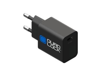 30W síťová nabíječka Quad Lock® - standard EU (USB C)