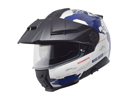 Vyklápěcí přilba SCHUBERTH E2 Atlas Blue