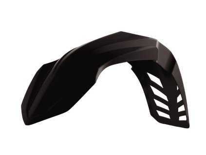 blatník přední YAMAHA, RTECH (černý, s průduchy)