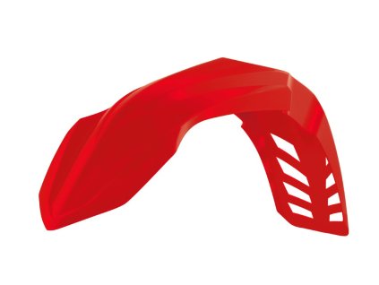 blatník přední YAMAHA, RTECH (červený, s průduchy)