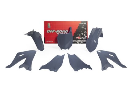 sada plastů YAMAHA, RTECH (šedá, 5 dílů)