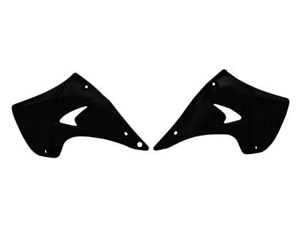 spoilery chladiče KAWASAKI, RTECH (černé, pár)