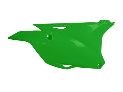 boční číslové tabulky KAWASAKI, RTECH (zelené, pár)